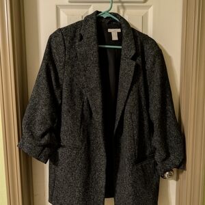 H&M Charcoal Gray Blazer